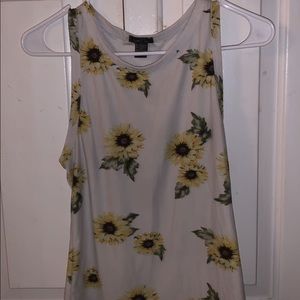 Rue 21 sunflower tank top